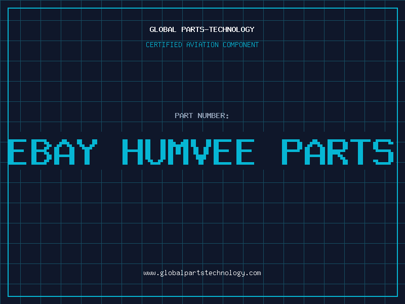 Aviation Part ebay humvee parts