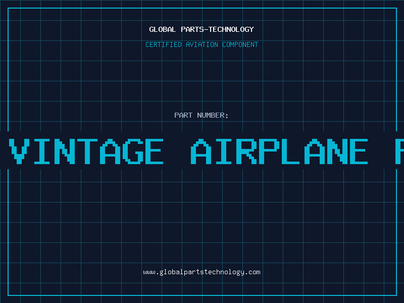 Aviation Part ebay vintage airplane parts