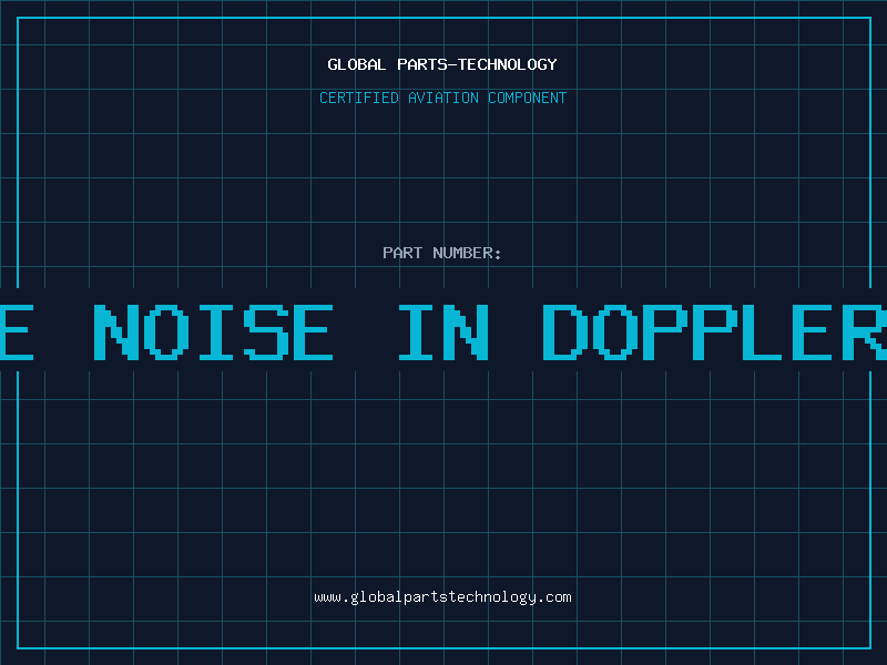 Aviation Part effect of phase noise in doppler radar systems
