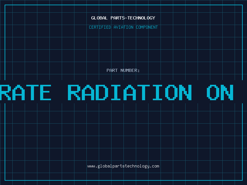 Aviation Part effects of high dose-rate radiation on electronic components