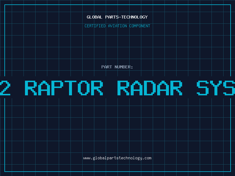 Aviation Part f 22 raptor radar system