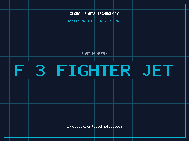 Aviation Part f 3 fighter jet