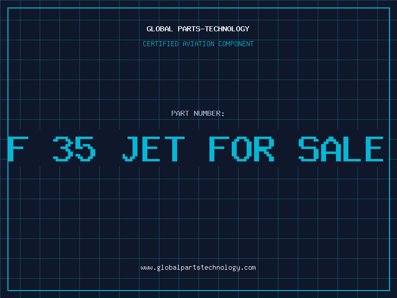 Aviation Part f 35 jet for sale