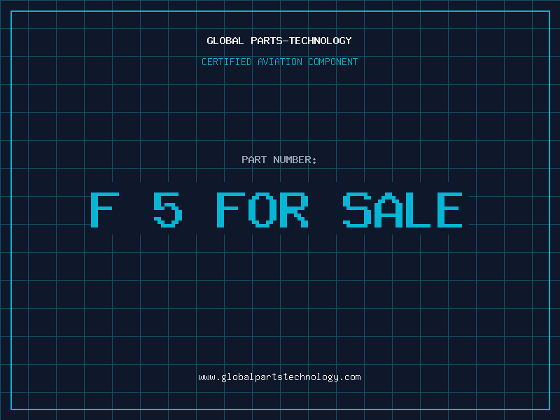 Aviation Part f 5 for sale