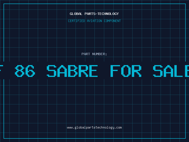 Aviation Part f 86 sabre for sale