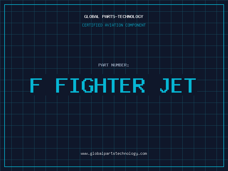Aviation Part f fighter jet