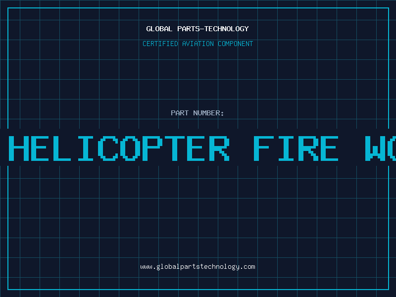 Aviation Part f series helicopter fire wolf parts