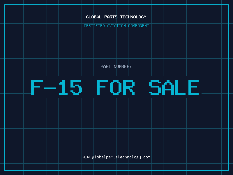 Aviation Part f-15 for sale
