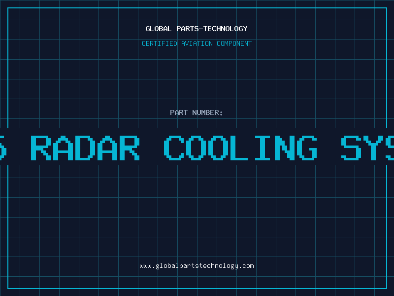 Aviation Part f-15 radar cooling system