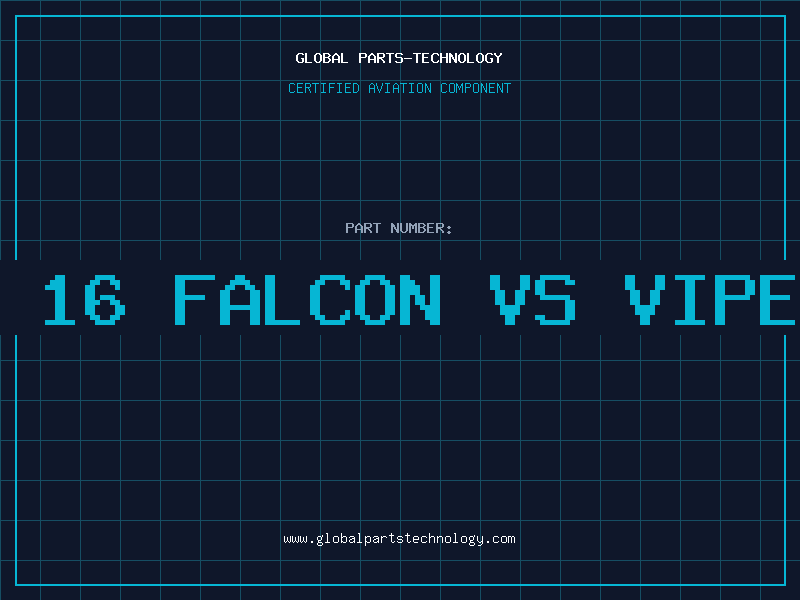 Aviation Part f-16 falcon vs viper