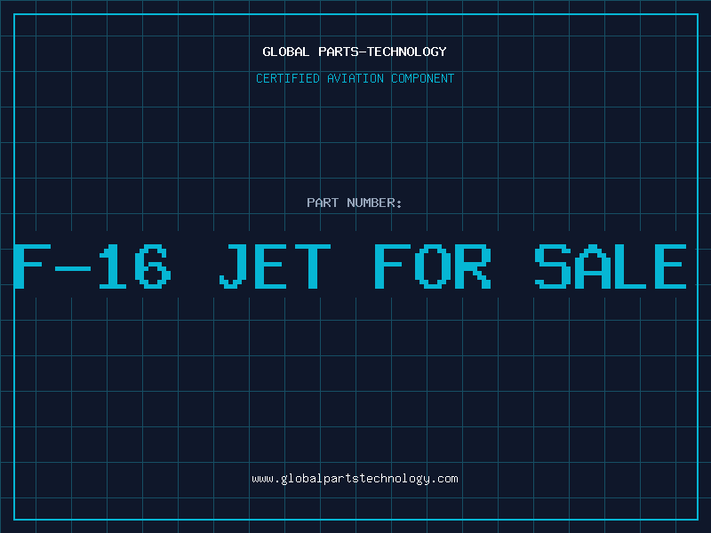 Aviation Part f-16 jet for sale