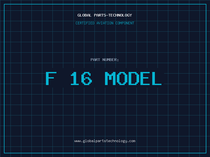 Aviation Part f-16 model