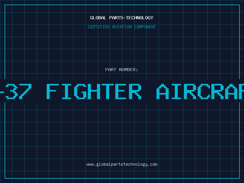 Aviation Part f-37 fighter aircraft