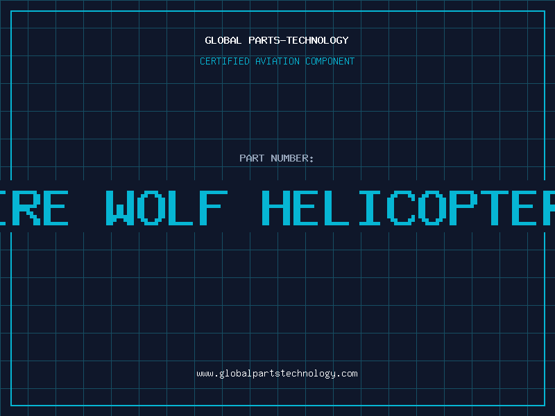 Aviation Part f103 fire wolf helicopter parts