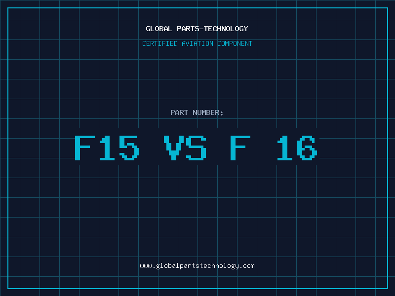 Aviation Part f15 vs f 16