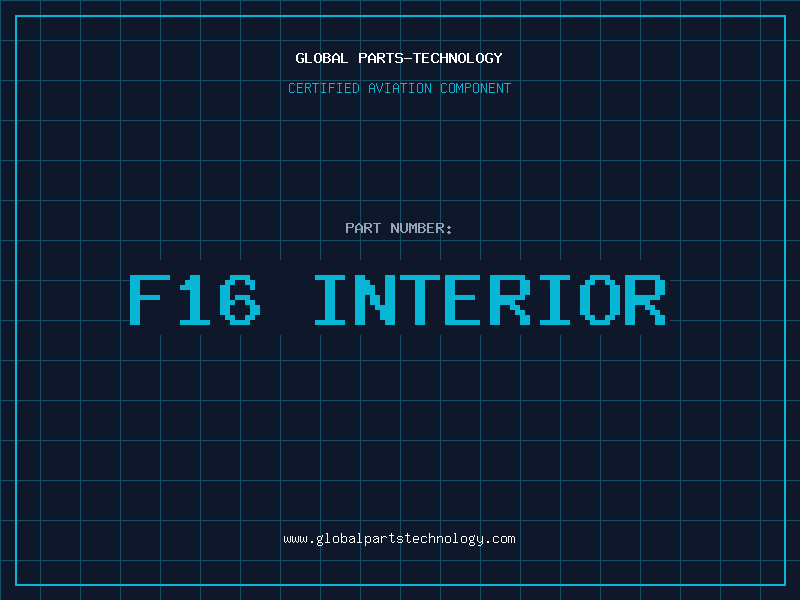 Aviation Part f16 interior