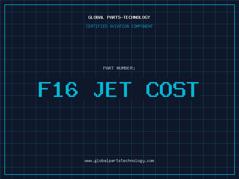 Aviation Part f16 jet cost