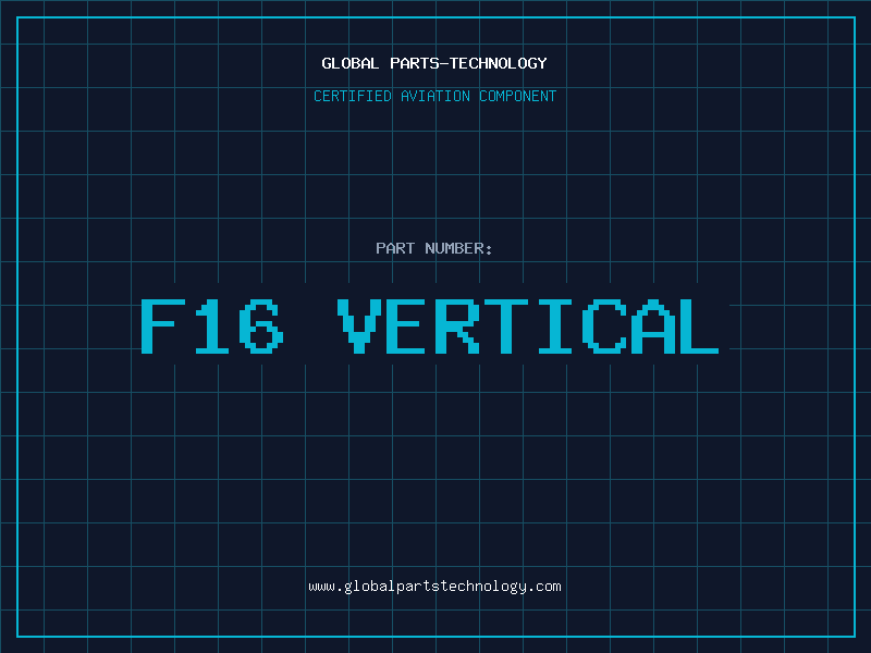 Aviation Part f16 vertical