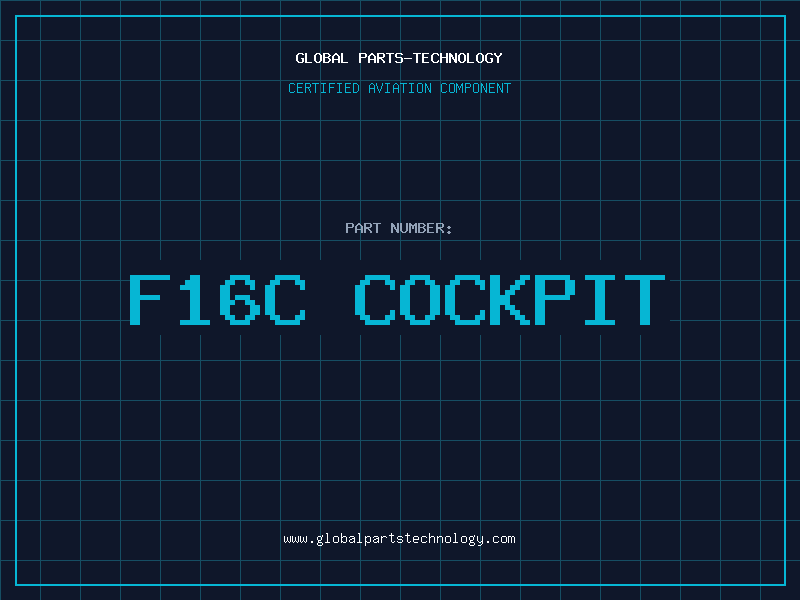 Aviation Part f16c cockpit