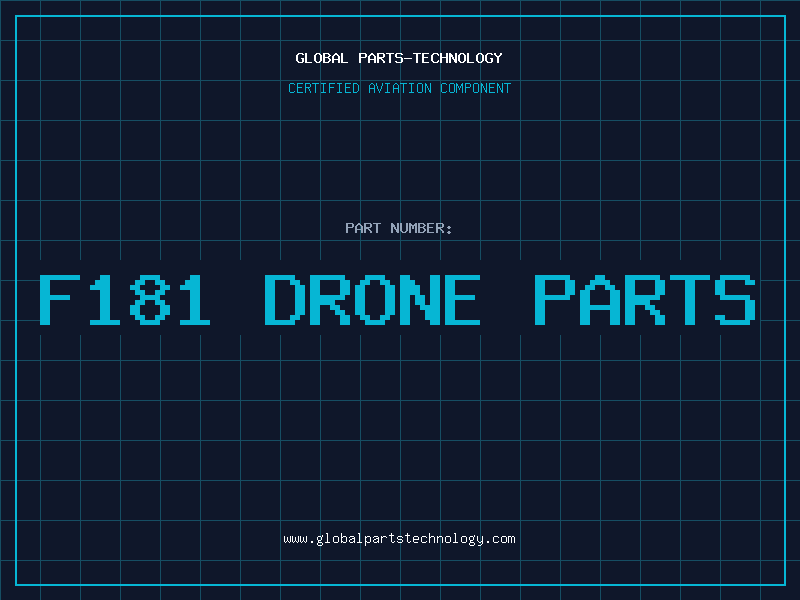 Aviation Part f181 drone parts