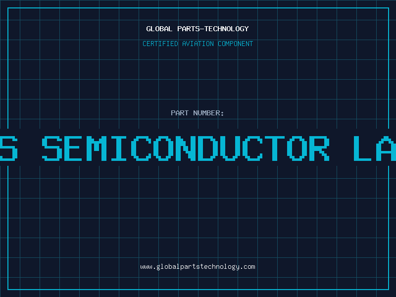 Aviation Part gaas semiconductor laser