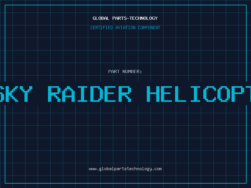 Aviation Part gravity sky raider helicopter parts