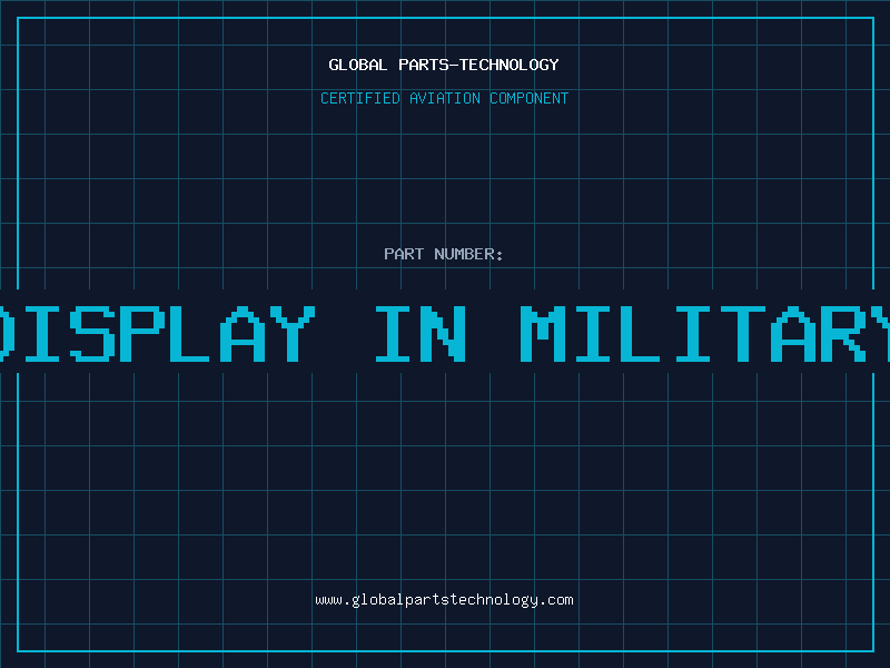 Aviation Part heads up display in military aircraft