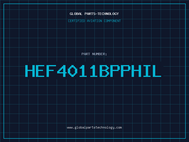 Aviation Part hef4011bpphil