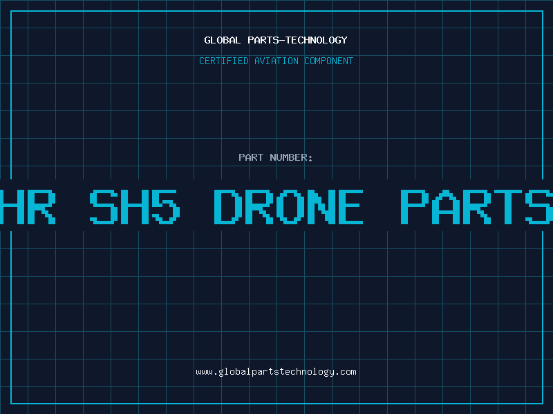 Aviation Part hr sh5 drone parts