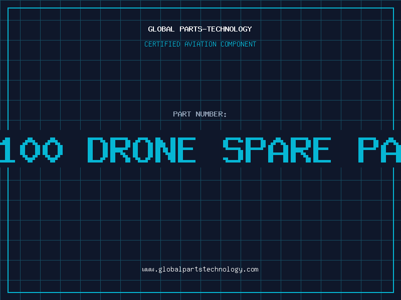 Aviation Part hs 100 drone spare parts