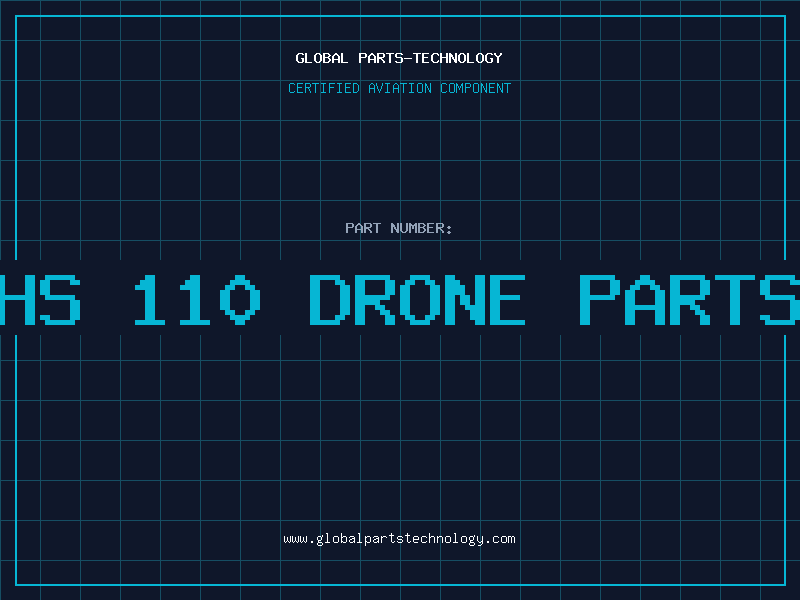 Aviation Part hs 110 drone parts