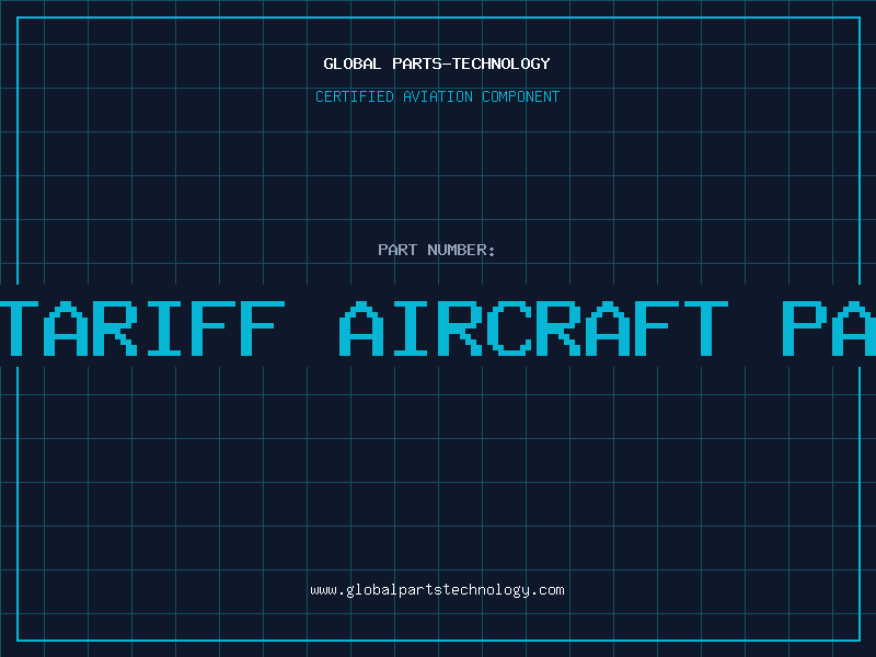Aviation Part hs tariff aircraft parts
