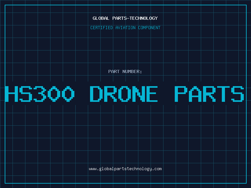 Aviation Part hs300 drone parts
