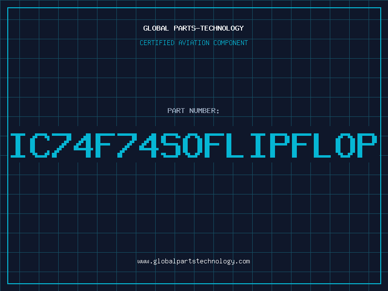 Aviation Part ic74f74soflipflop