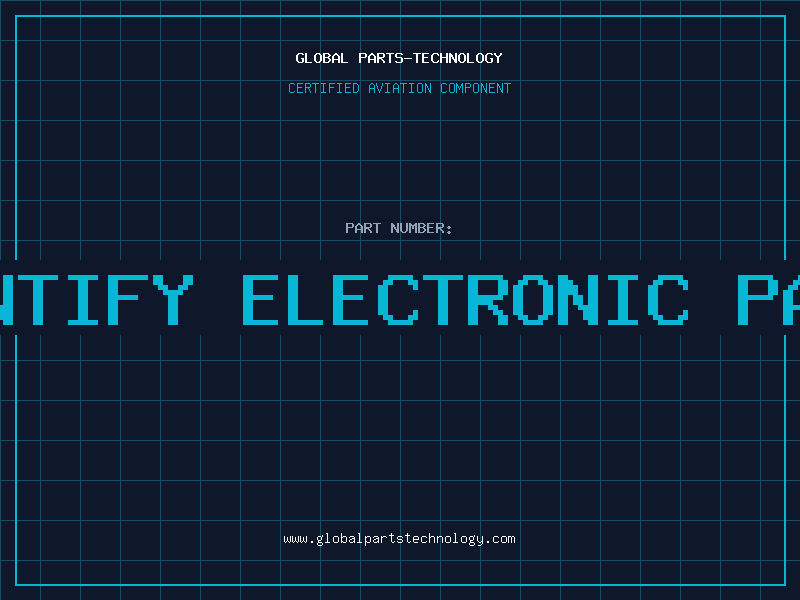 Aviation Part identify electronic parts