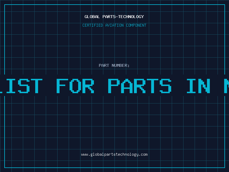 Aviation Part il list for parts in navy