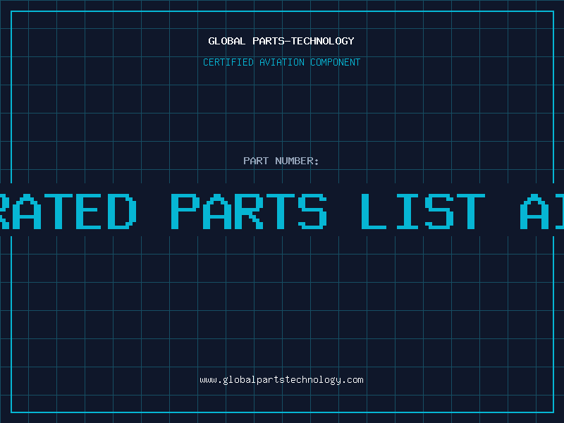 Aviation Part illustrated parts list aircraft