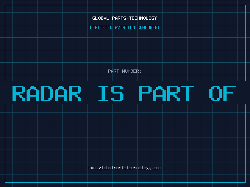 Aviation Part in army airplane radar is part of navy or airforce