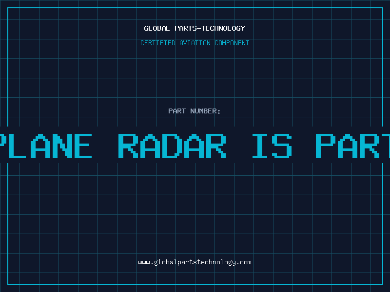 Aviation Part in army airplane radar is part of navy os