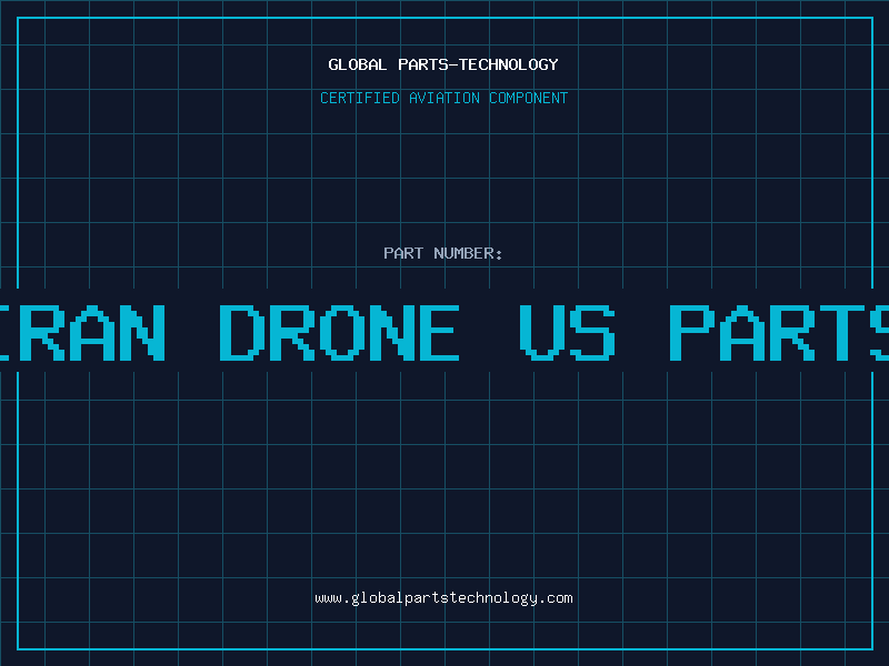 Aviation Part iran drone us parts