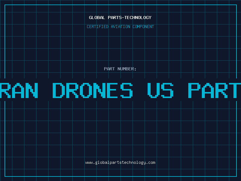 Aviation Part iran drones us parts