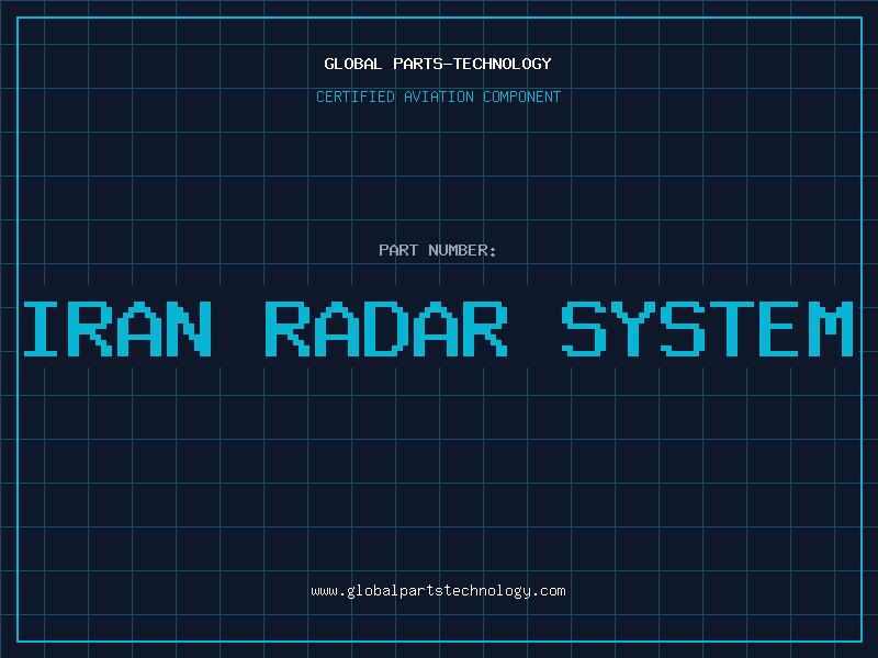 Aviation Part iran radar system