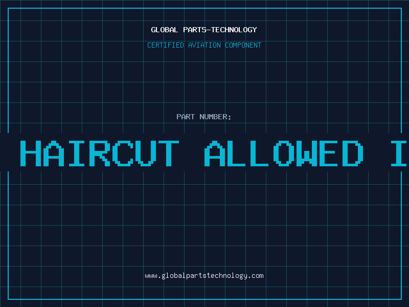 Aviation Part is a hard part haircut allowed in the military