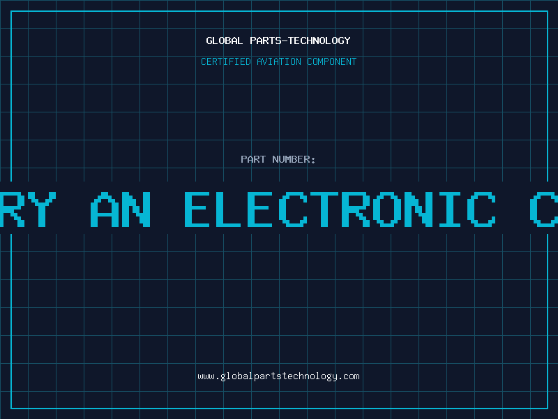 Aviation Part is battery an electronic component