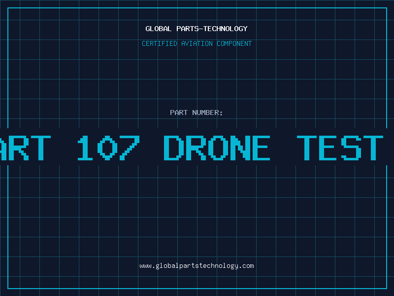 Aviation Part is part 107 drone test easy
