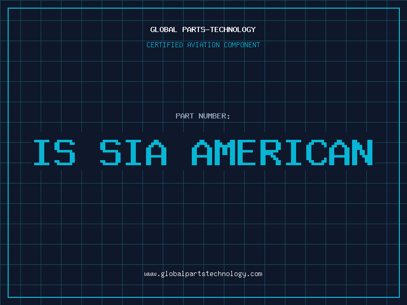 Aviation Part is sia american