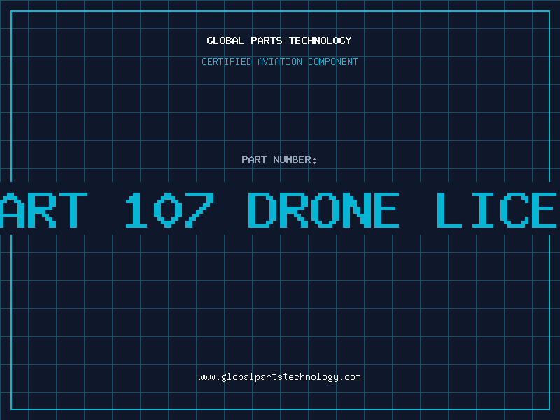 Aviation Part is the part 107 drone license test