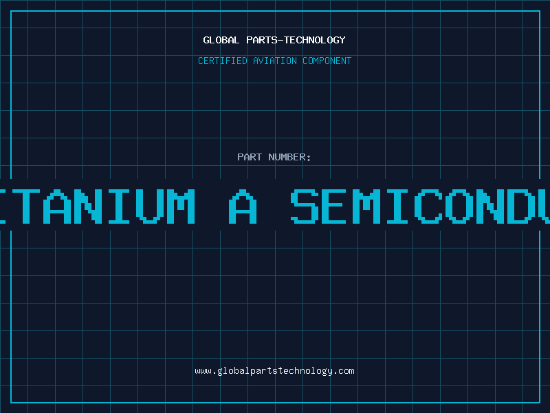 Aviation Part is titanium a semiconductor
