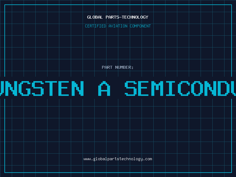 Aviation Part is tungsten a semiconductor