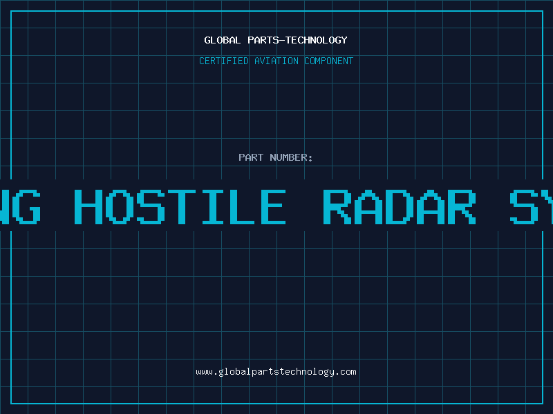 Aviation Part jamming hostile radar systems